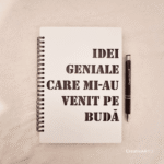 Idei geniale care mi-au venit pe buda